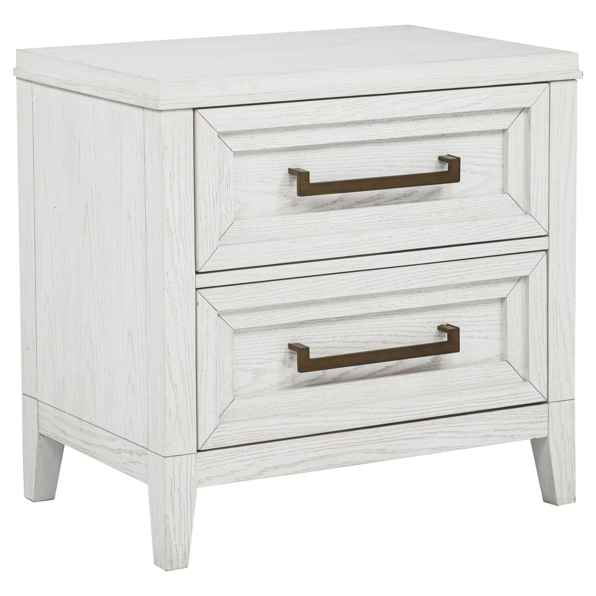 Marielle Distressed White 5-Piece Eastern King Bedroom Set from Coaster - Luna Furniture