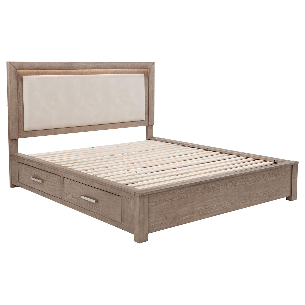 Kenora Barley Brown 5-Piece Eastern King Bedroom Set from Coaster - Luna Furniture