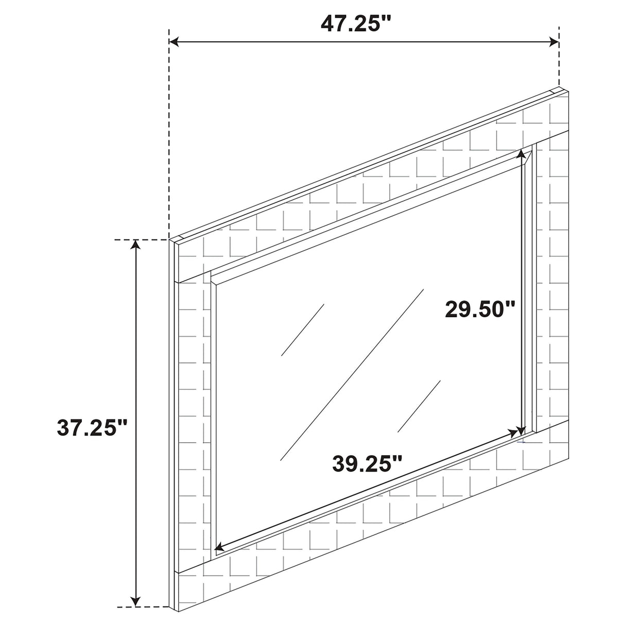 Ives Gray High Gloss 4-Piece Eastern King Bedroom Set from Coaster - Luna Furniture