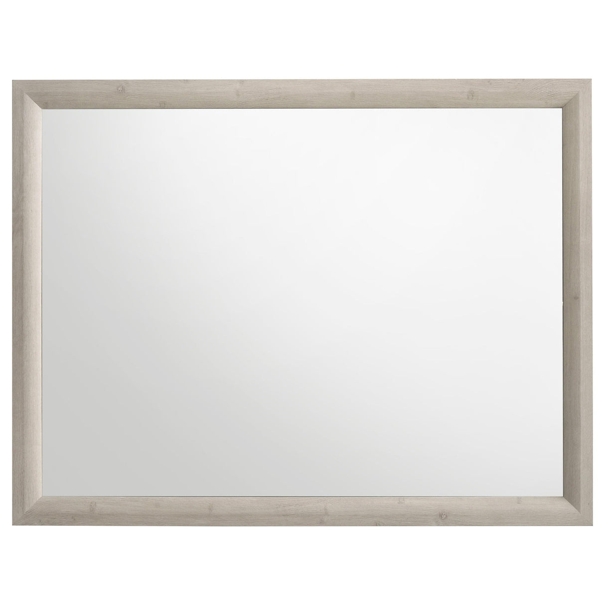 Farre Washed Gray Dresser Mirror