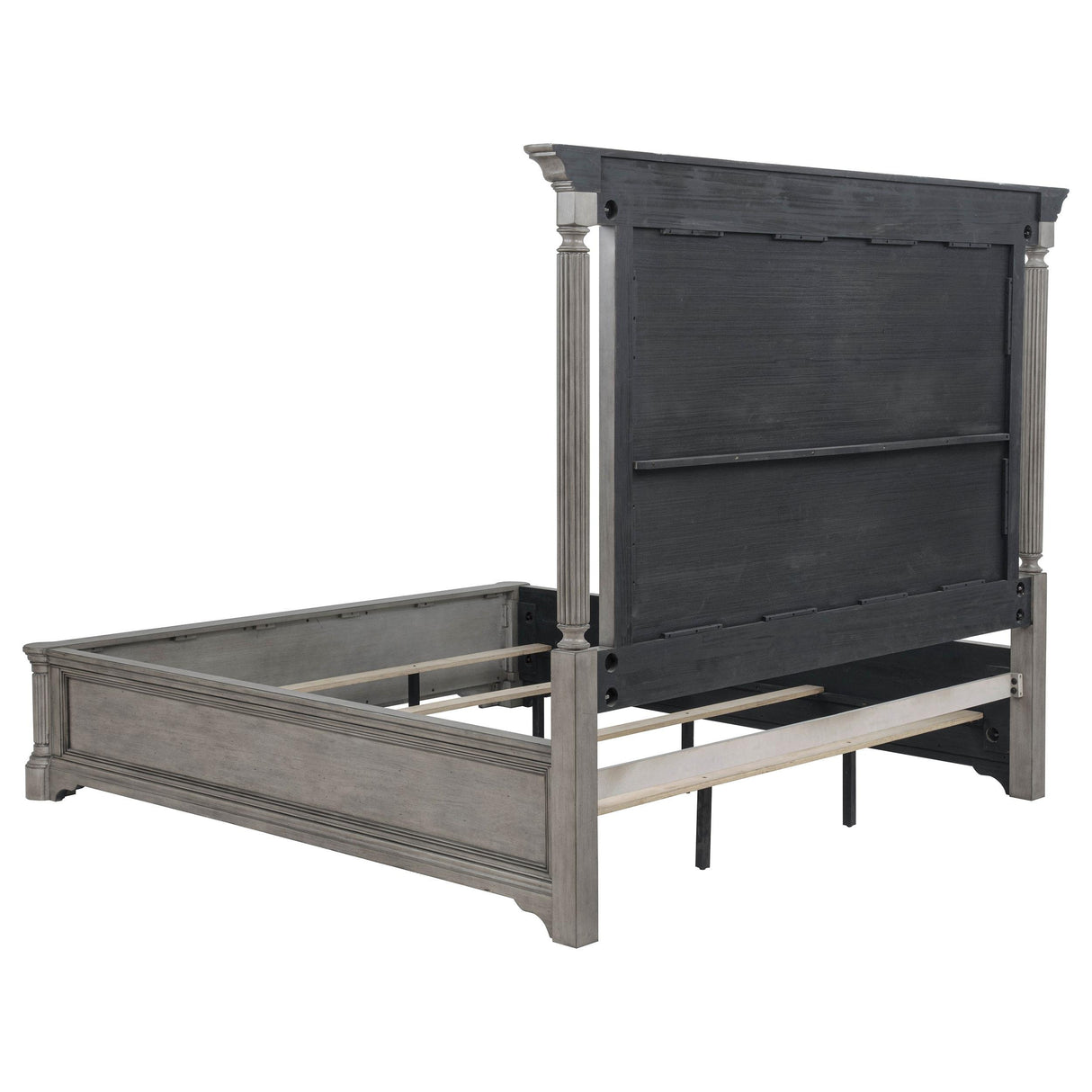 Cresswell California King Panel Bed Weathered Taupe from Coaster - Luna Furniture