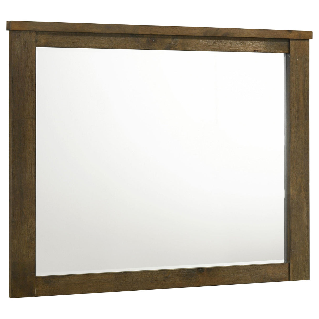 Doherty Rectangular Dresser Mirror Rustic Brown from Coaster - Luna Furniture
