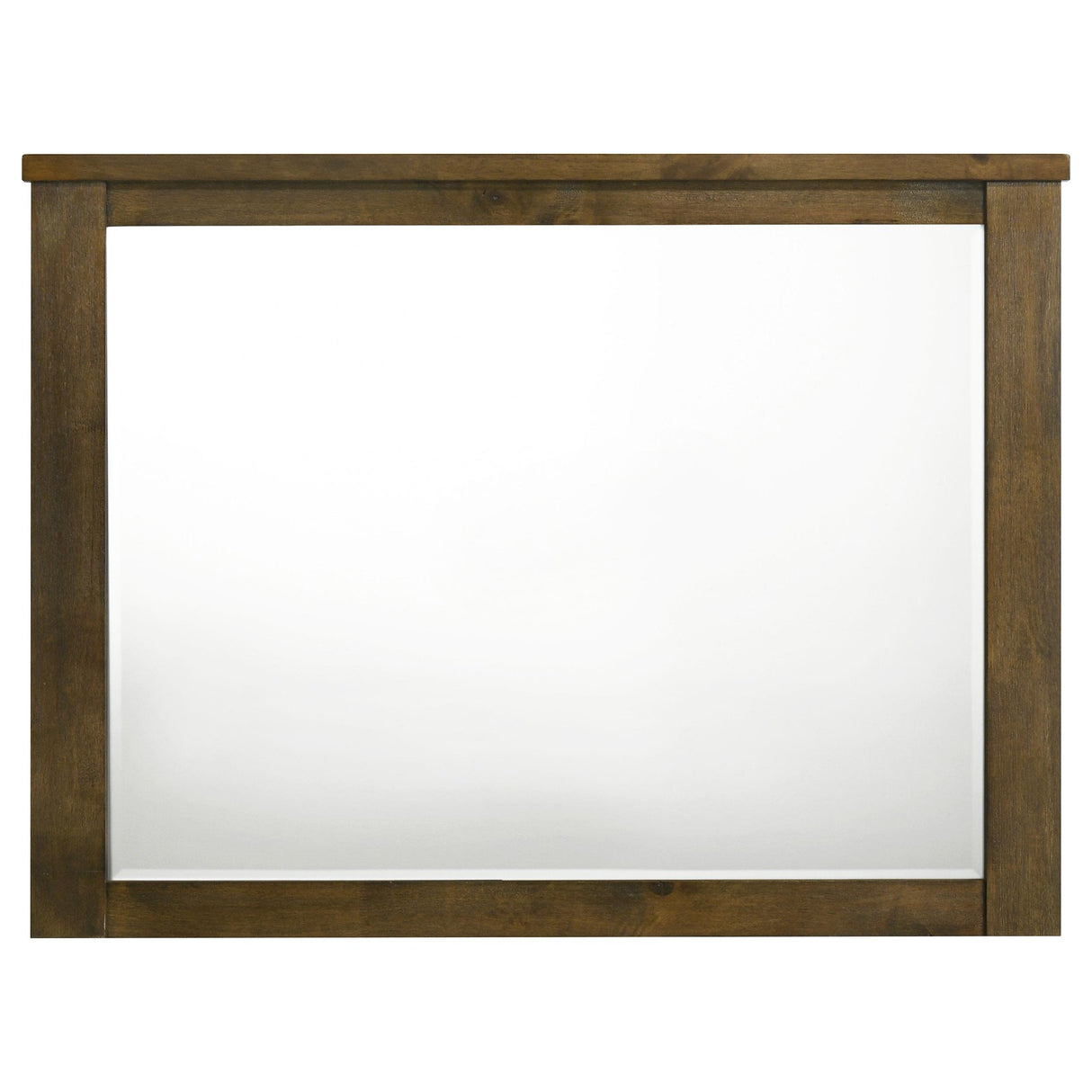 Doherty Rectangular Dresser Mirror Rustic Brown from Coaster - Luna Furniture