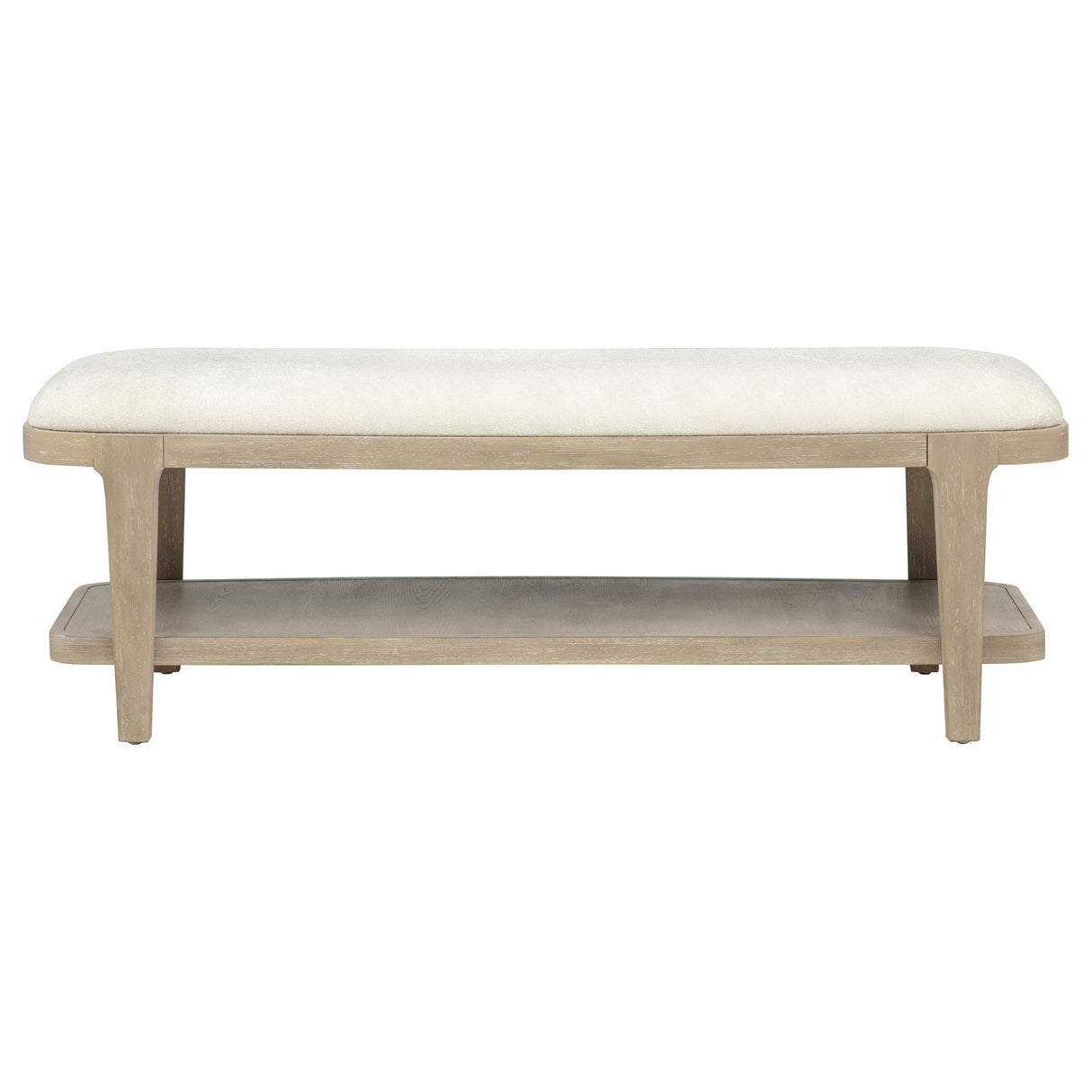 Lucaire Sandstone Upholstered Bedroom Bench from Coaster - Luna Furniture