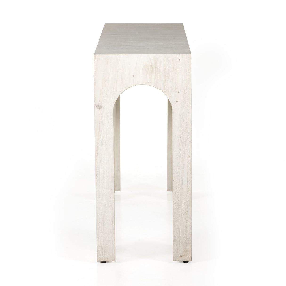 Fausto Console Table in Bleached Guanacaste from Four Hands - Luna Furniture