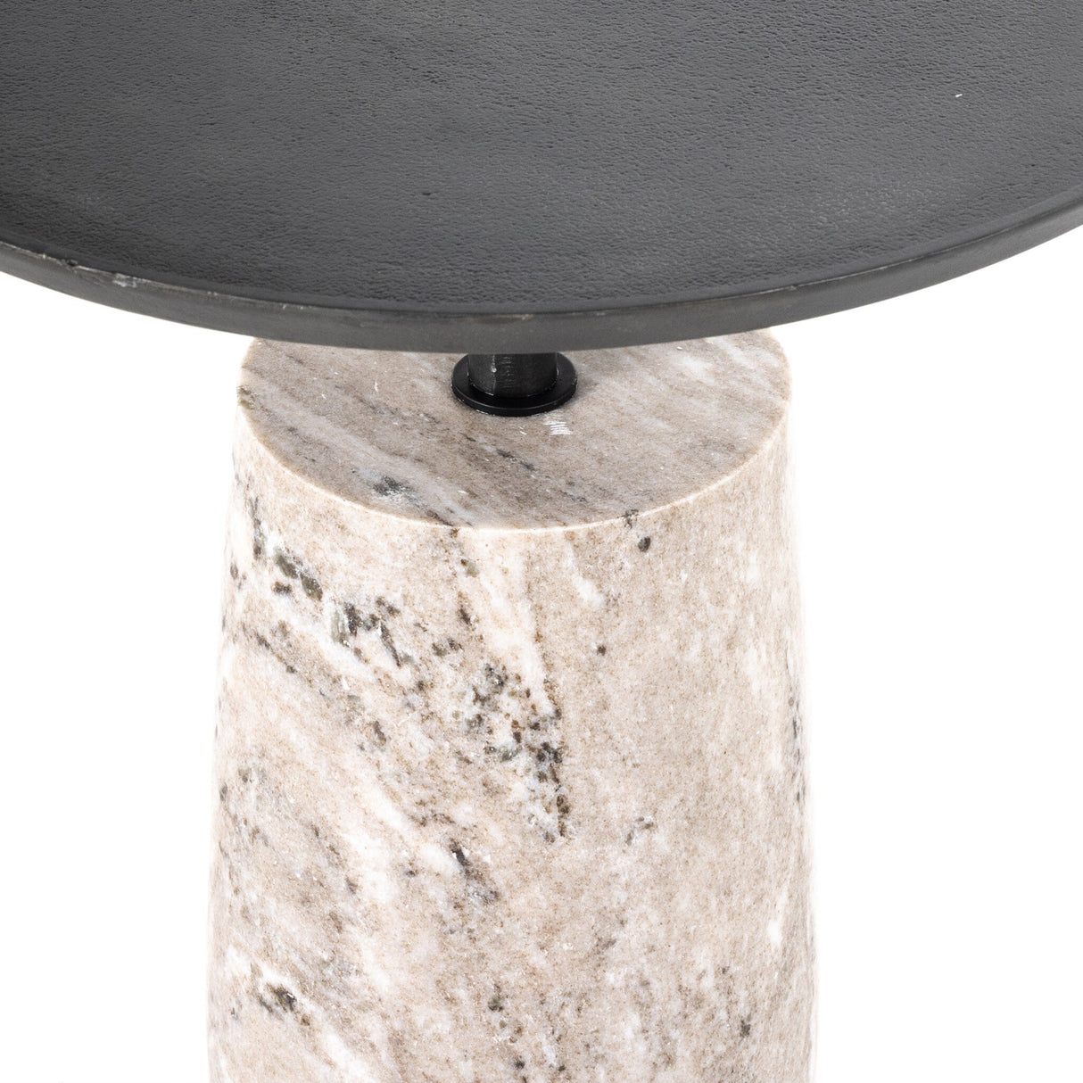 Cronos End Table in Aged Grey from Four Hands - Luna Furniture