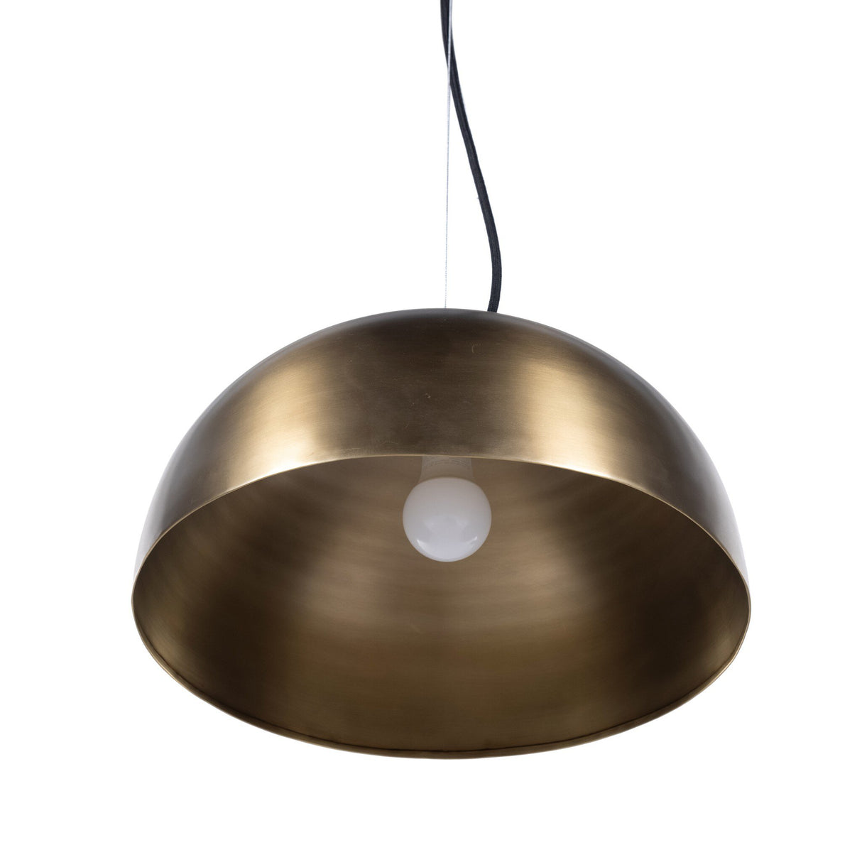 Dome Pendant in Brass from Four Hands - Luna Furniture