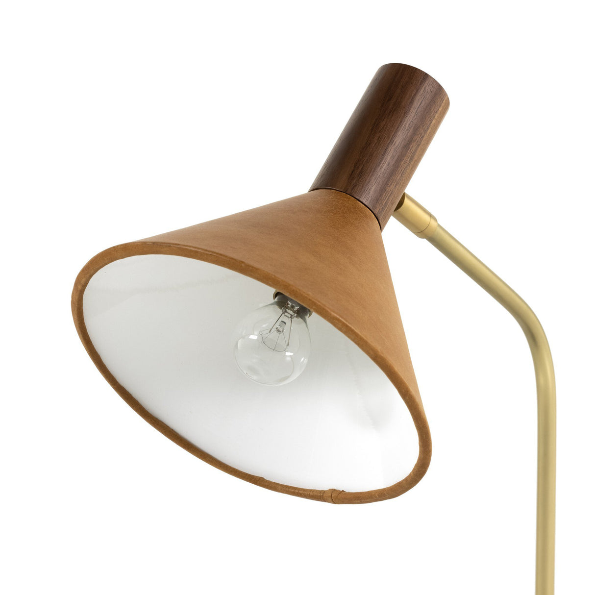 Cullen Task Lamp in Antique Brass from Four Hands - Luna Furniture