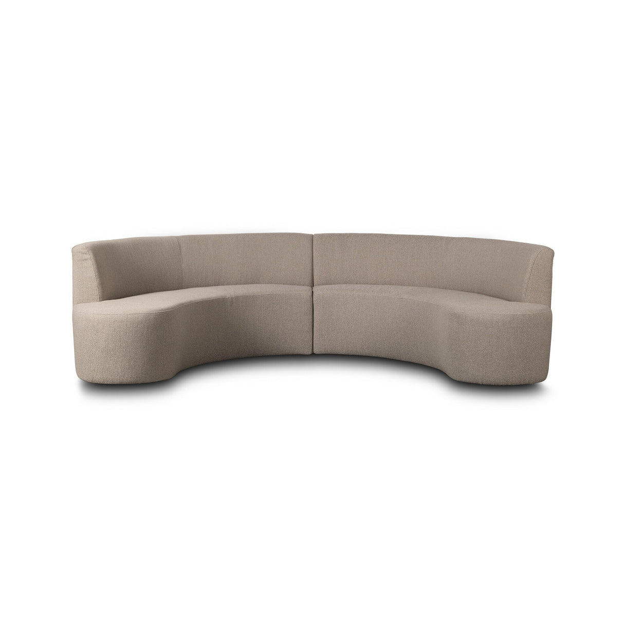 Sanda Dining Banquette in Kerbey Camel from Four Hands - Luna Furniture