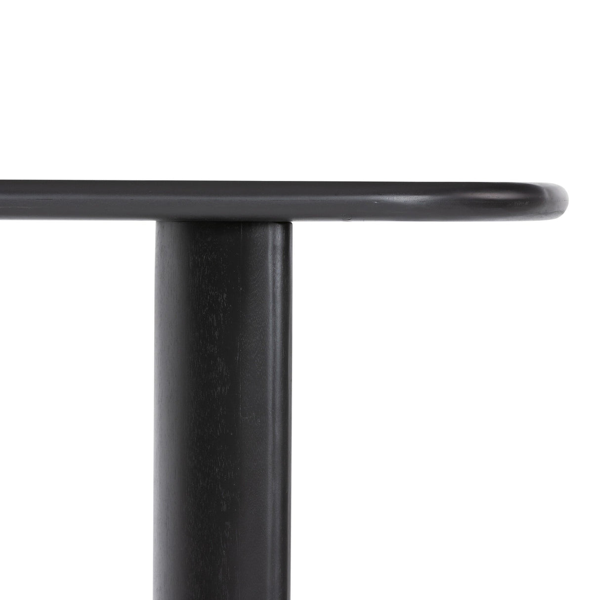 Paden Console Table in Aged Black Acacia from Four Hands - Luna Furniture