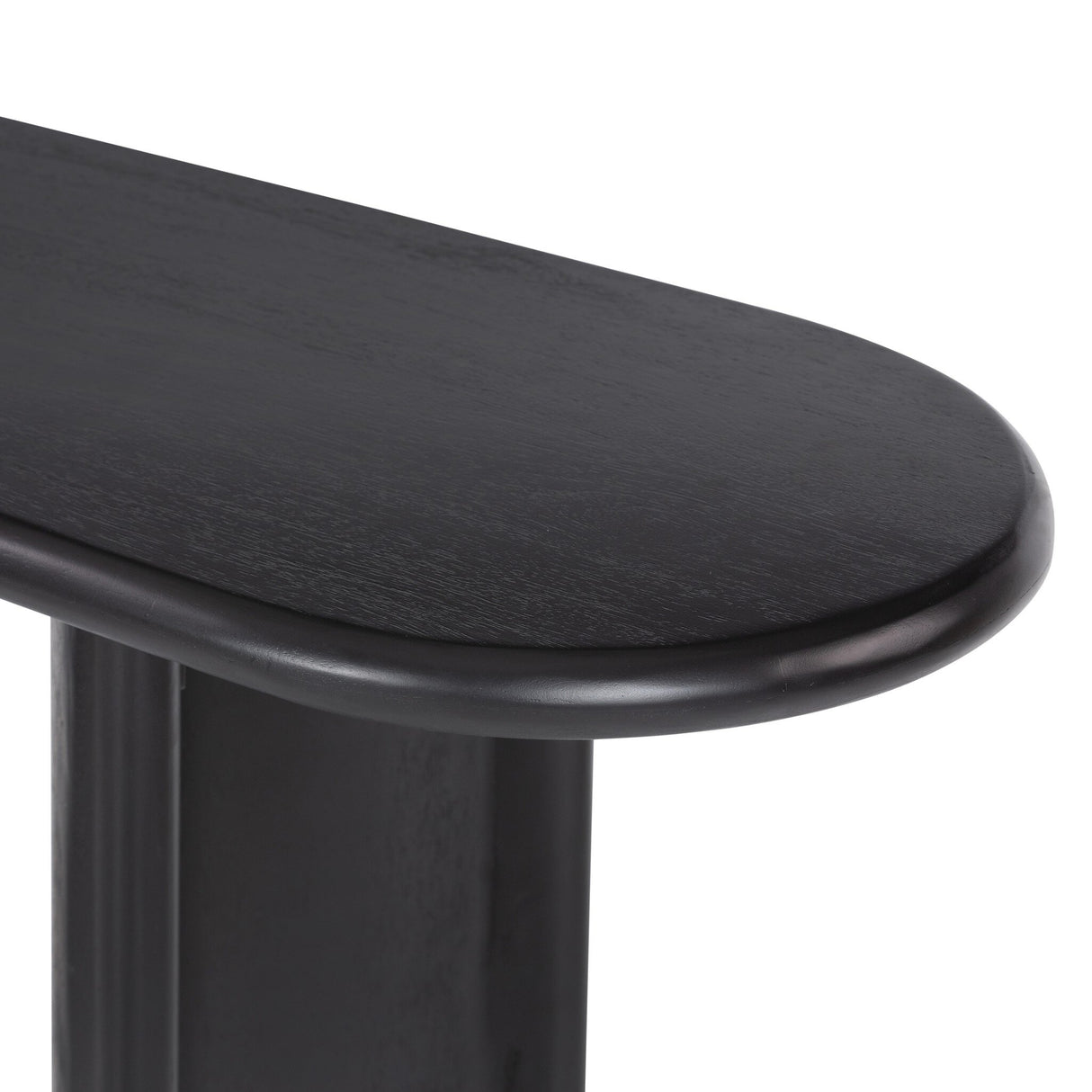 Paden Console Table in Aged Black Acacia from Four Hands - Luna Furniture