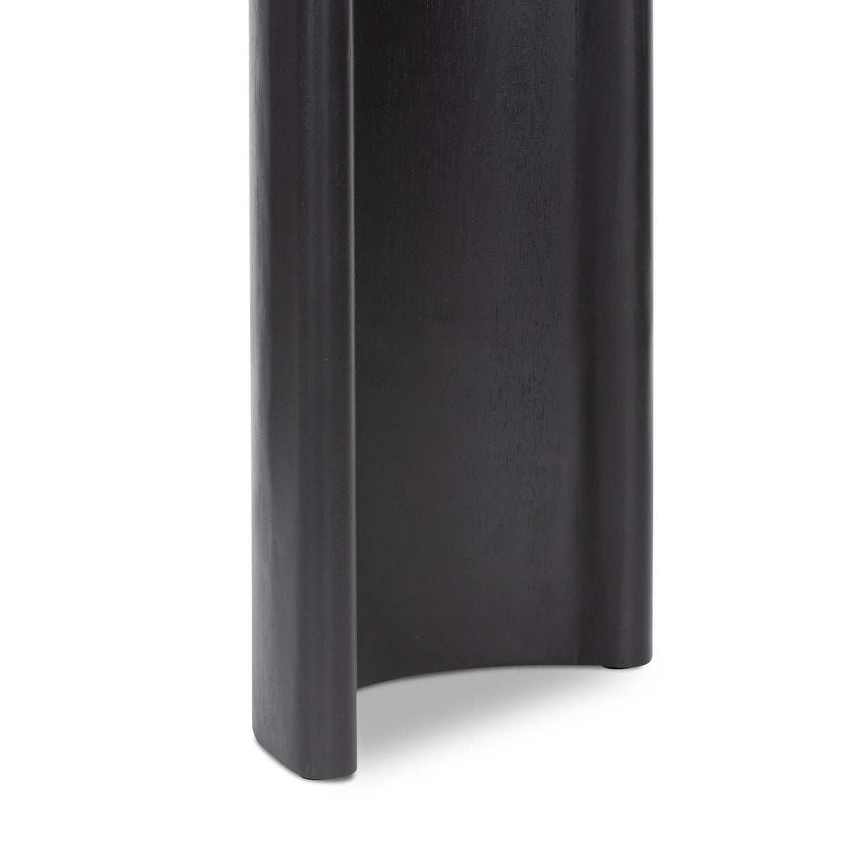 Paden Console Table in Aged Black Acacia from Four Hands - Luna Furniture