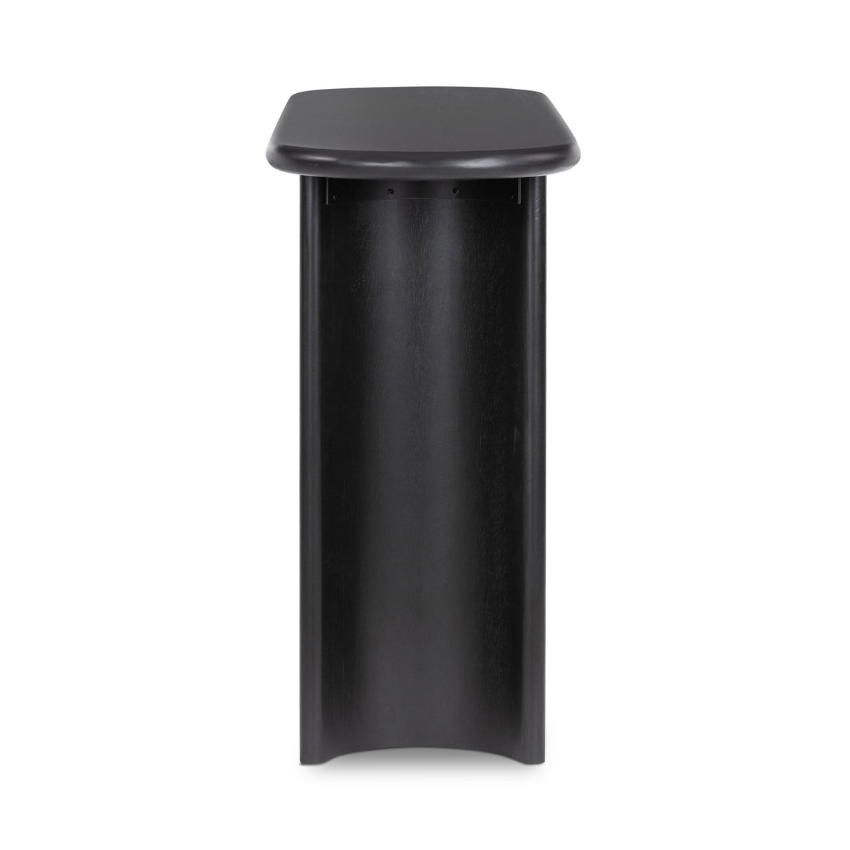 Paden Console Table in Aged Black Acacia from Four Hands - Luna Furniture