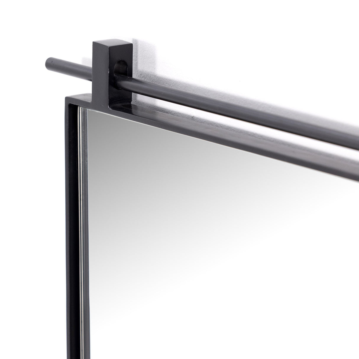 Chico Small Mirror in Antiqued Iron from Four Hands - Luna Furniture