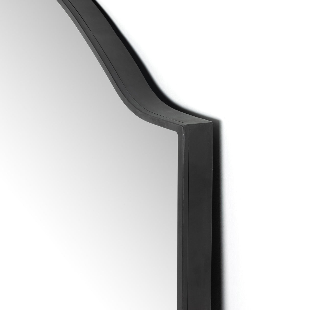 Jacques Floor Mirror in Gunmetal from Four Hands - Luna Furniture