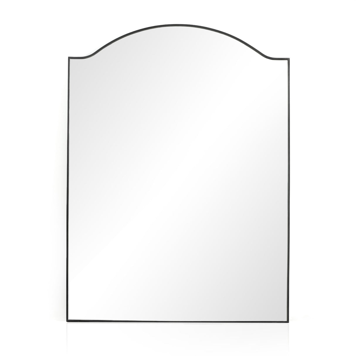 Jacques Floor Mirror in Gunmetal from Four Hands - Luna Furniture