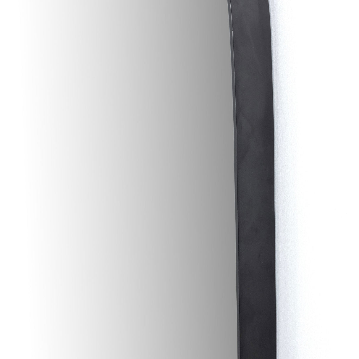 Georgina Wide Mirror in Iron Matte Black from Four Hands - Luna Furniture