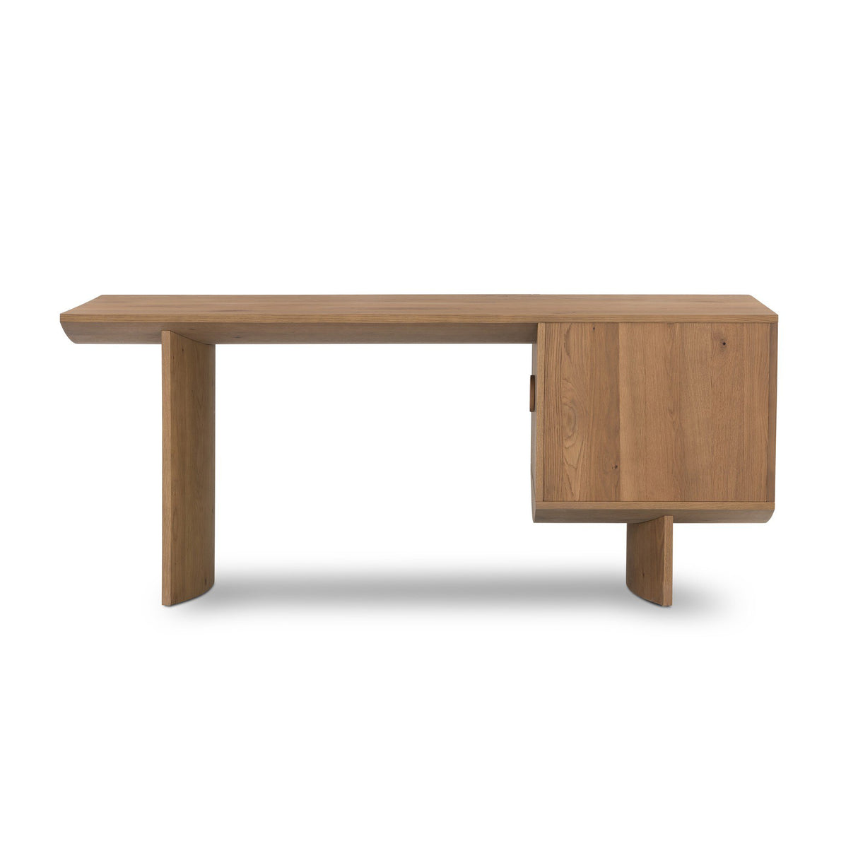 Pickford Desk in Dusted Oak Veneer from Four Hands - Luna Furniture