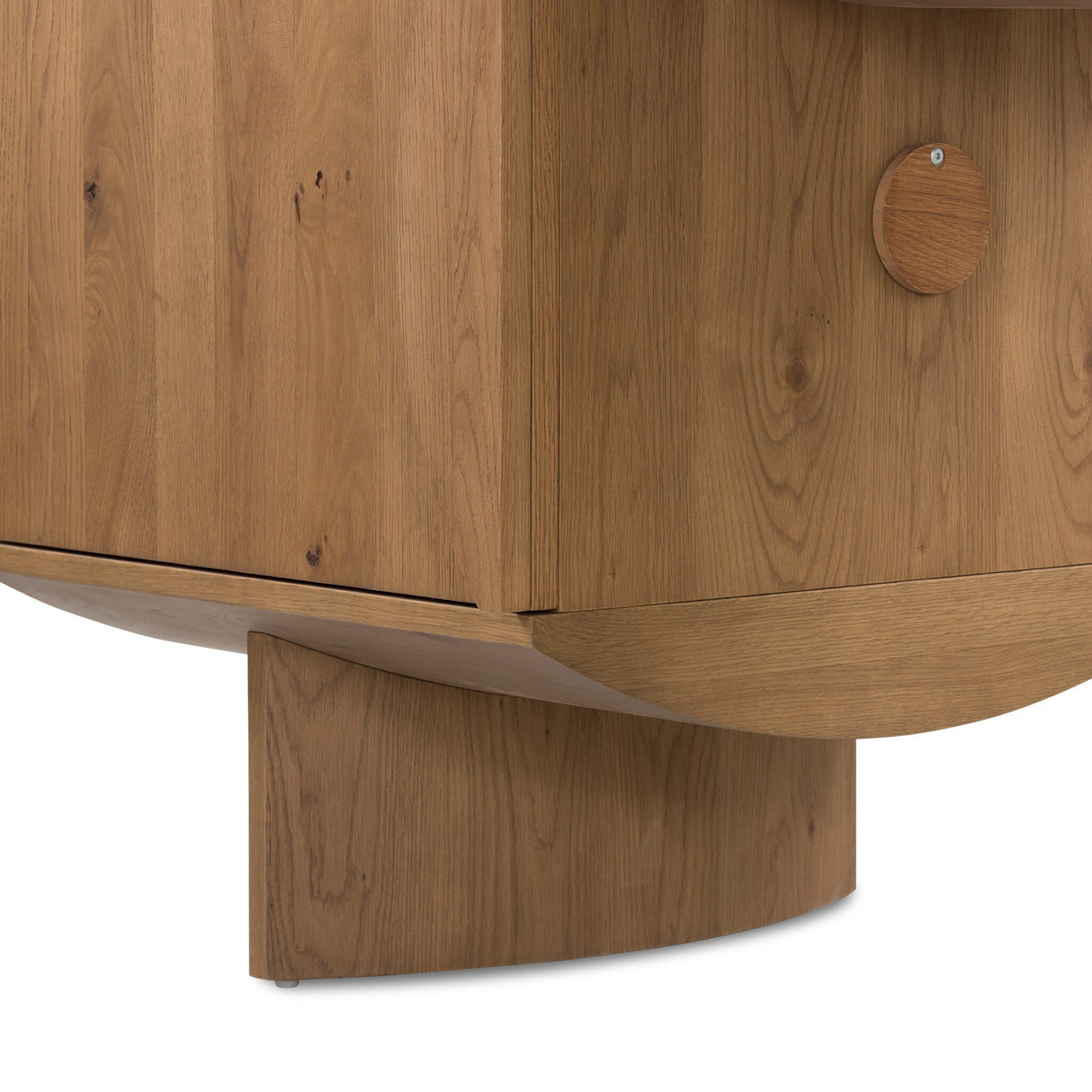Pickford Desk in Dusted Oak Veneer from Four Hands - Luna Furniture