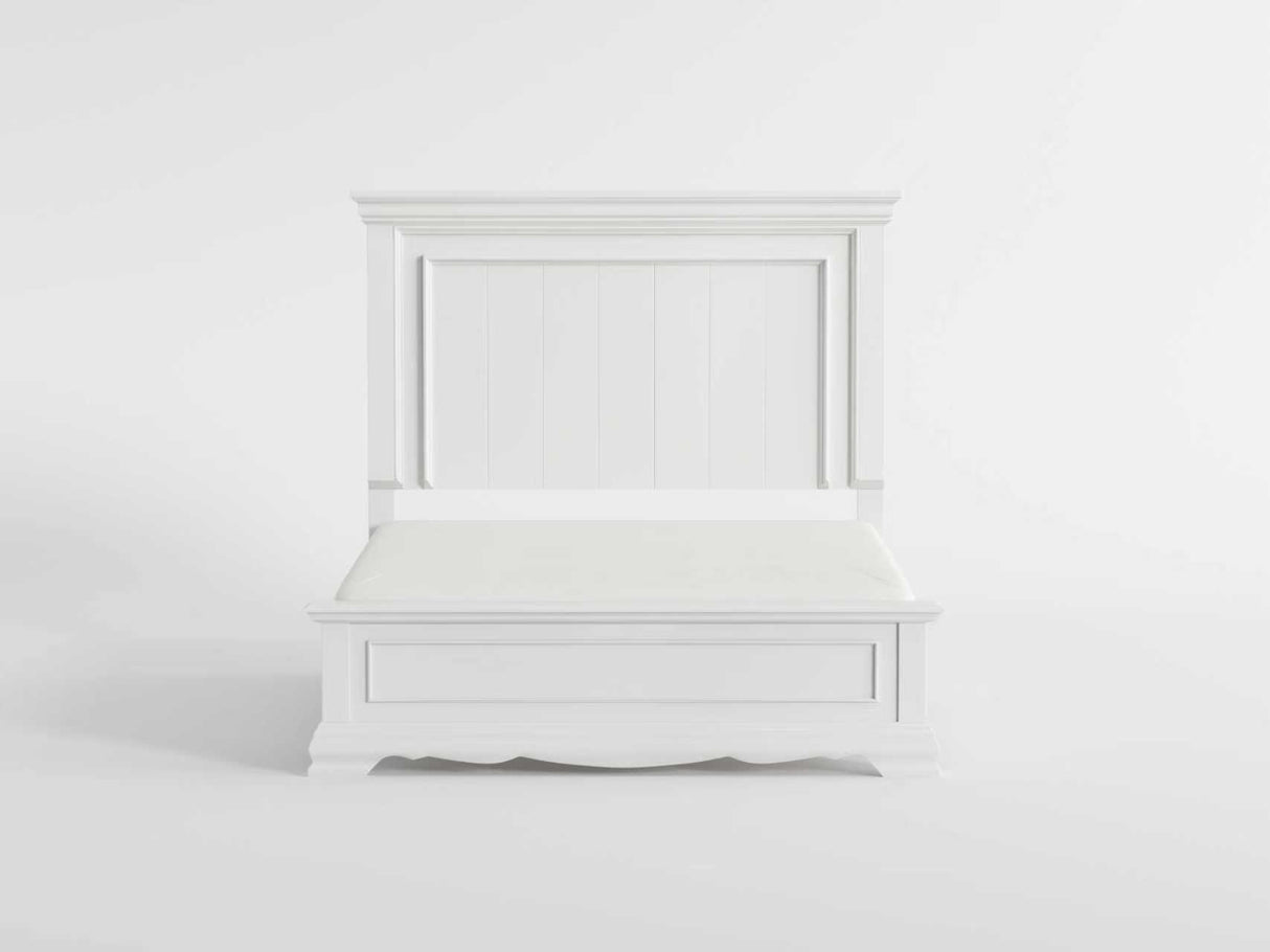 York White Queen Bed from Homelegance - Luna Furniture