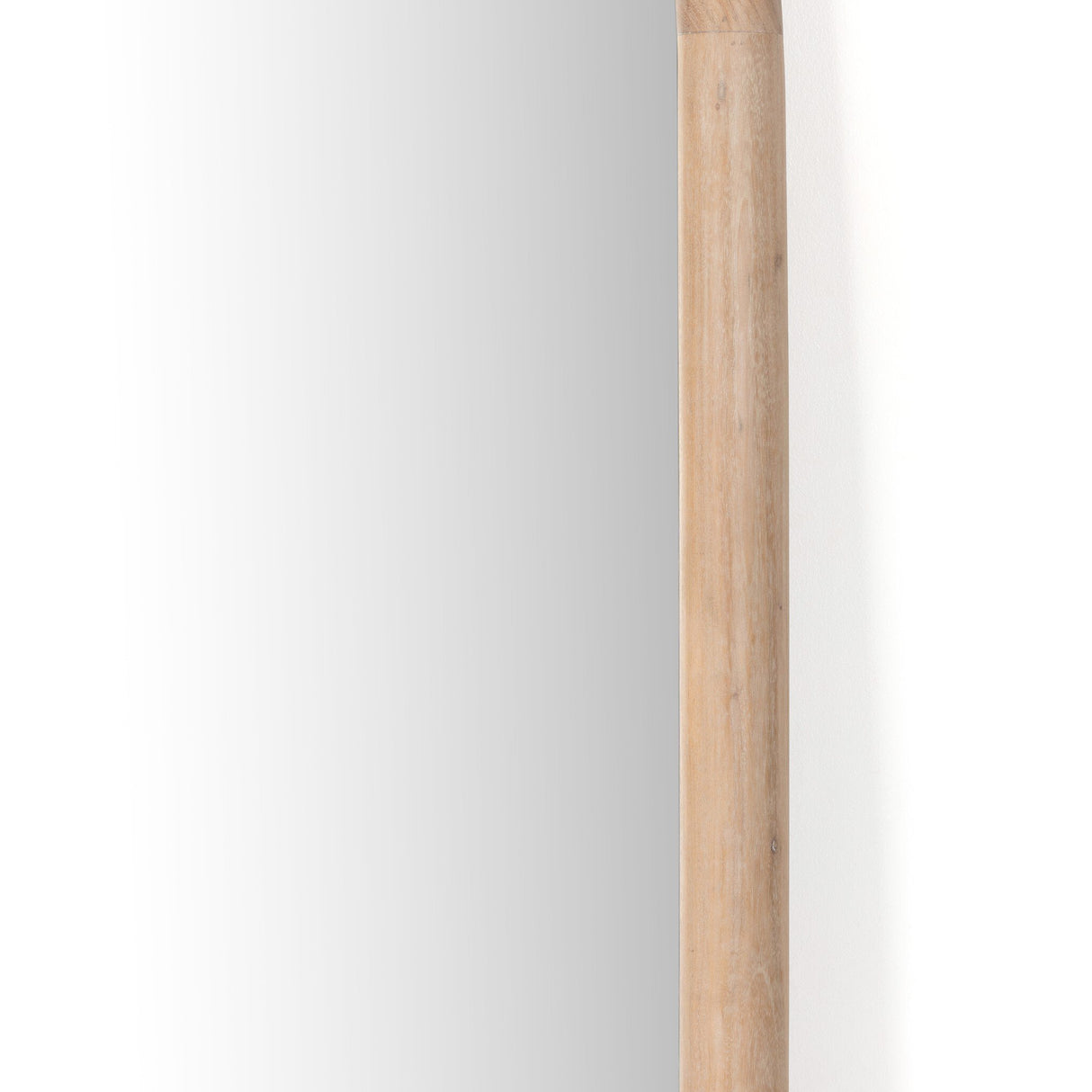 Gulliver Floor Mirror in Whitewash Acacia from Four Hands - Luna Furniture