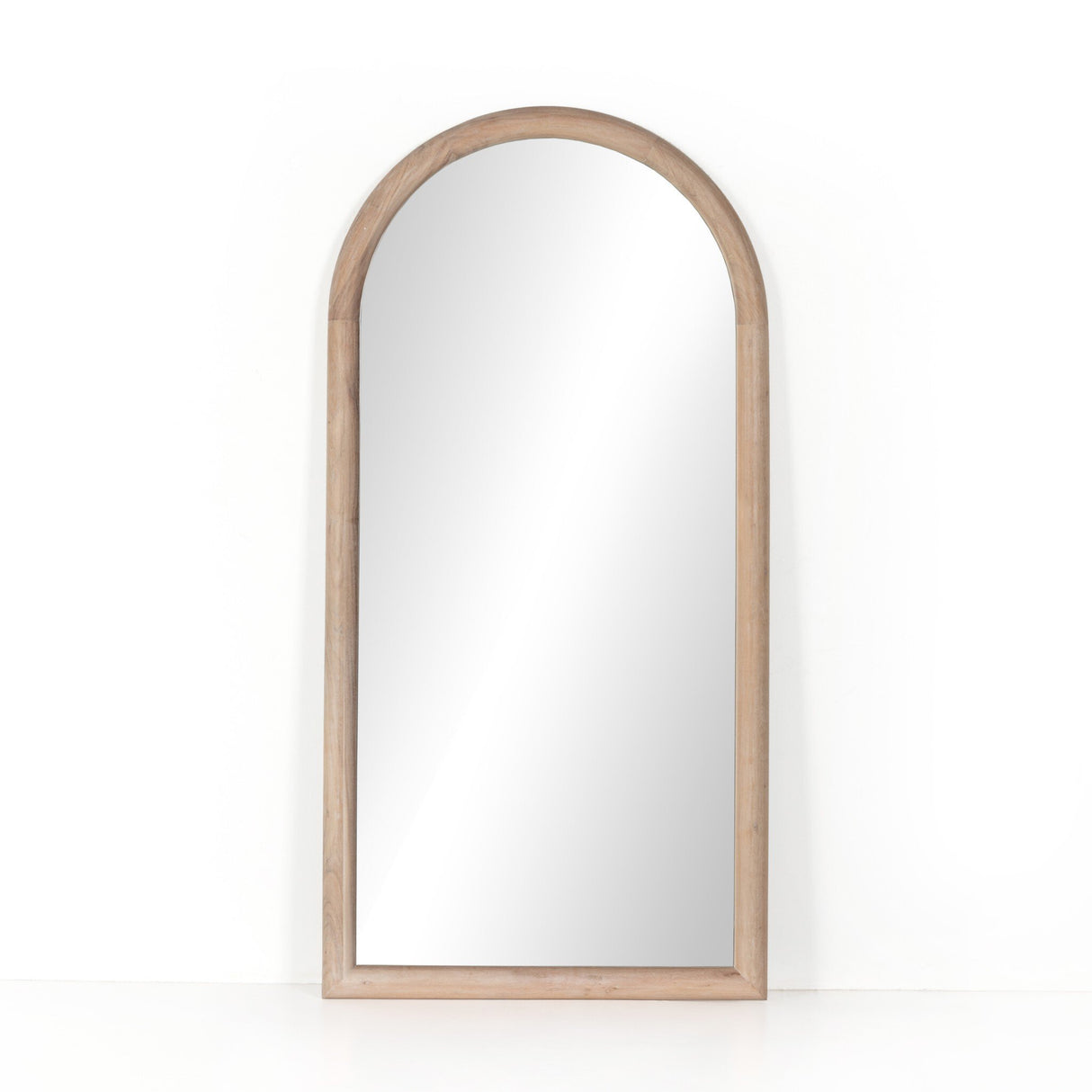 Gulliver Floor Mirror in Whitewash Acacia from Four Hands - Luna Furniture