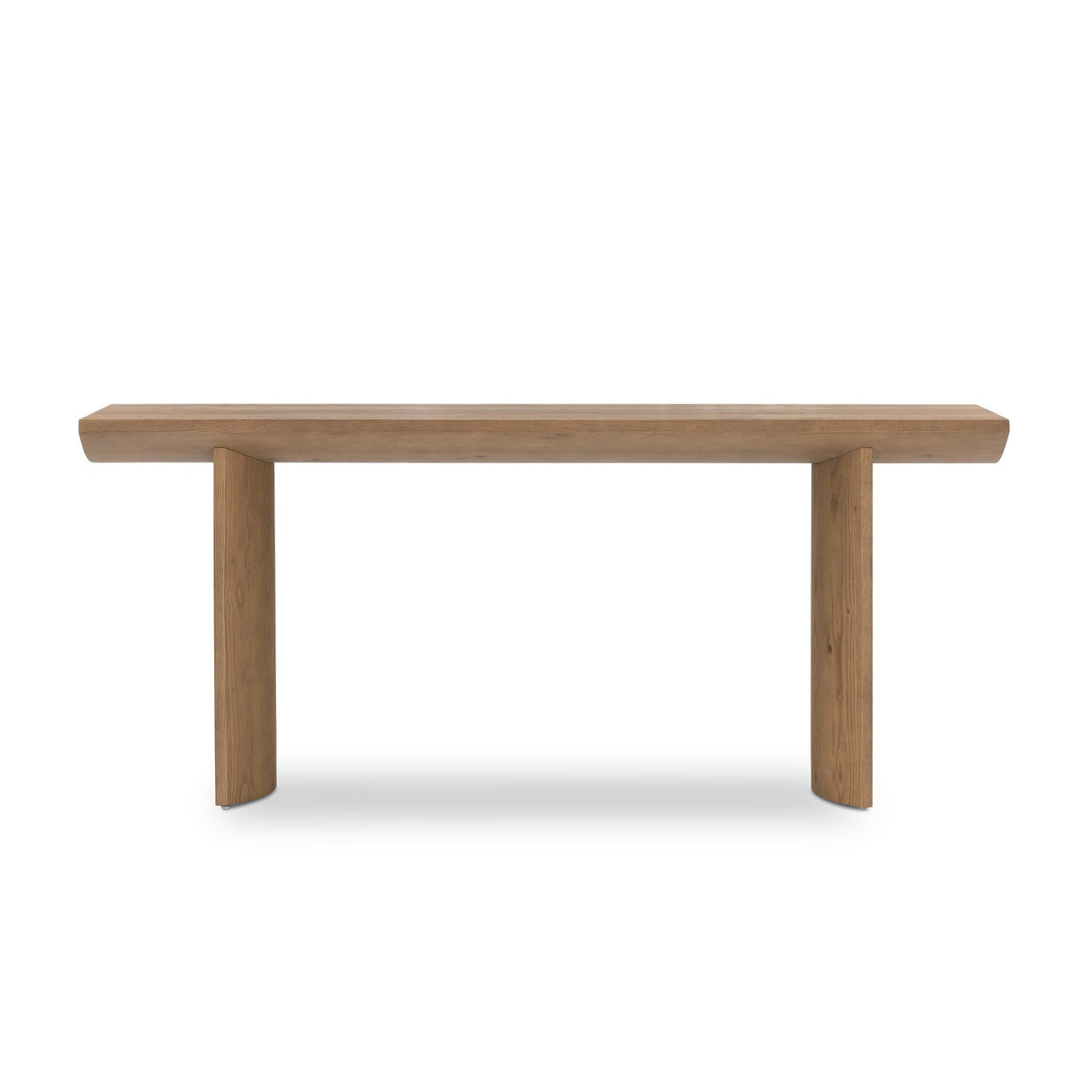 Pickford Console Table in Dusted Oak Veneer from Four Hands - Luna Furniture