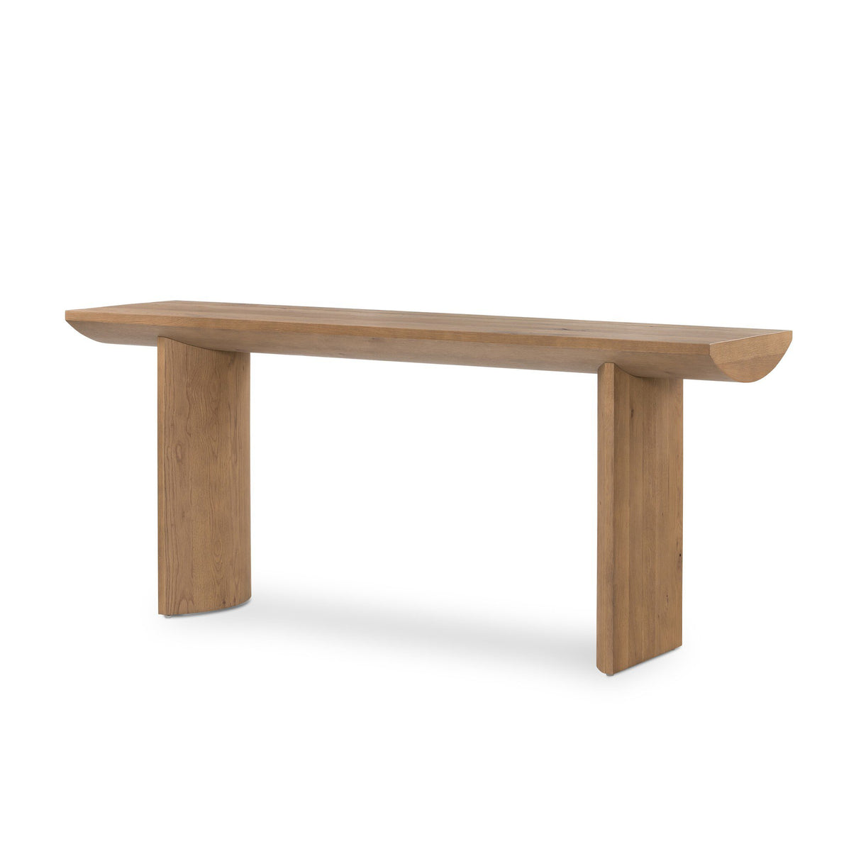 Pickford Console Table in Dusted Oak Veneer from Four Hands - Luna Furniture