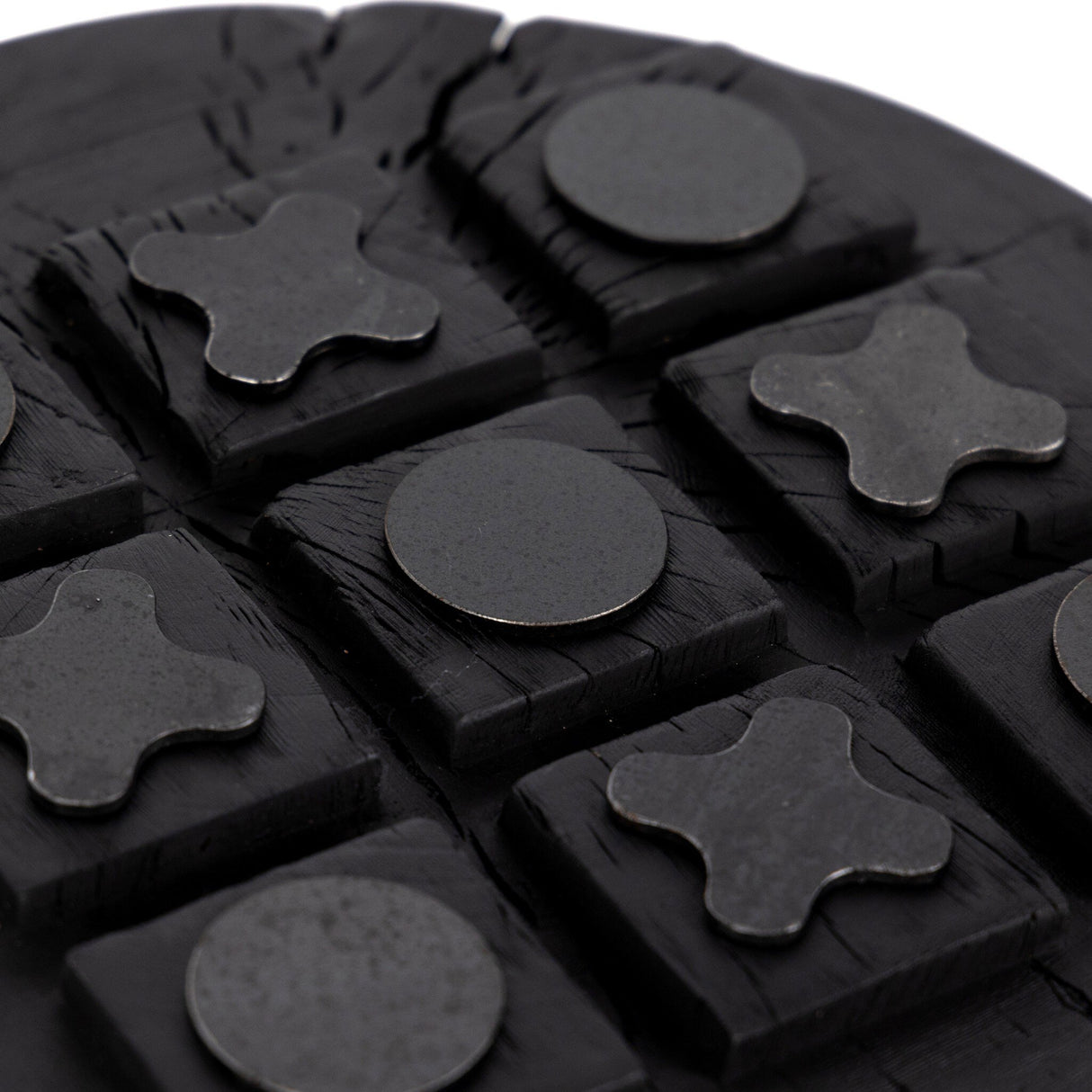 Tic Tac Toe in Carbonized Black from Four Hands - Luna Furniture