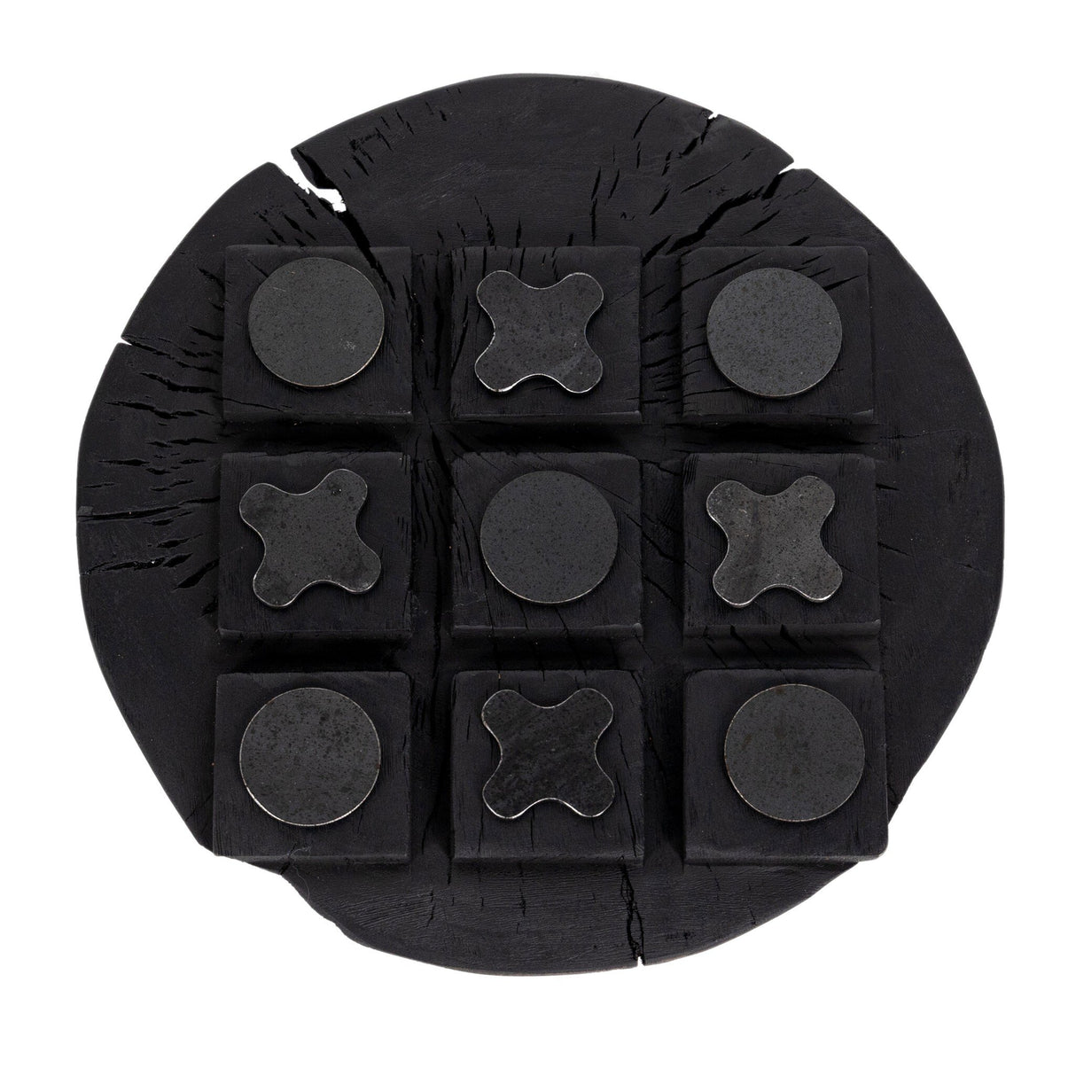 Tic Tac Toe in Carbonized Black from Four Hands - Luna Furniture