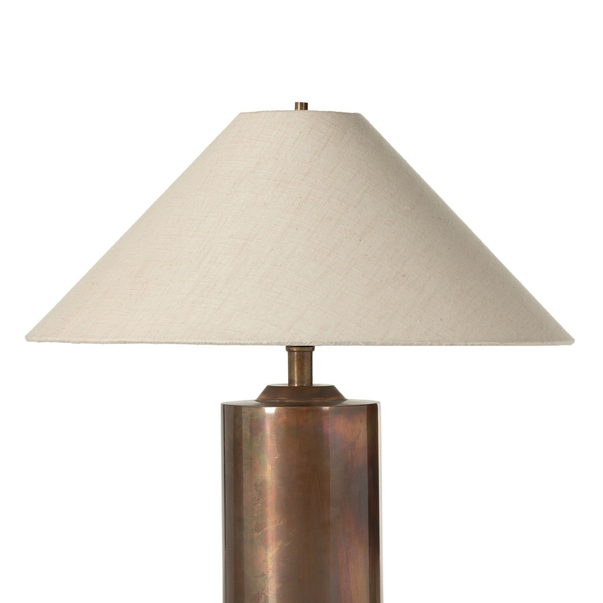 Seaton Table Lamp in Iridescent Acid Wash from Four Hands - Luna Furniture