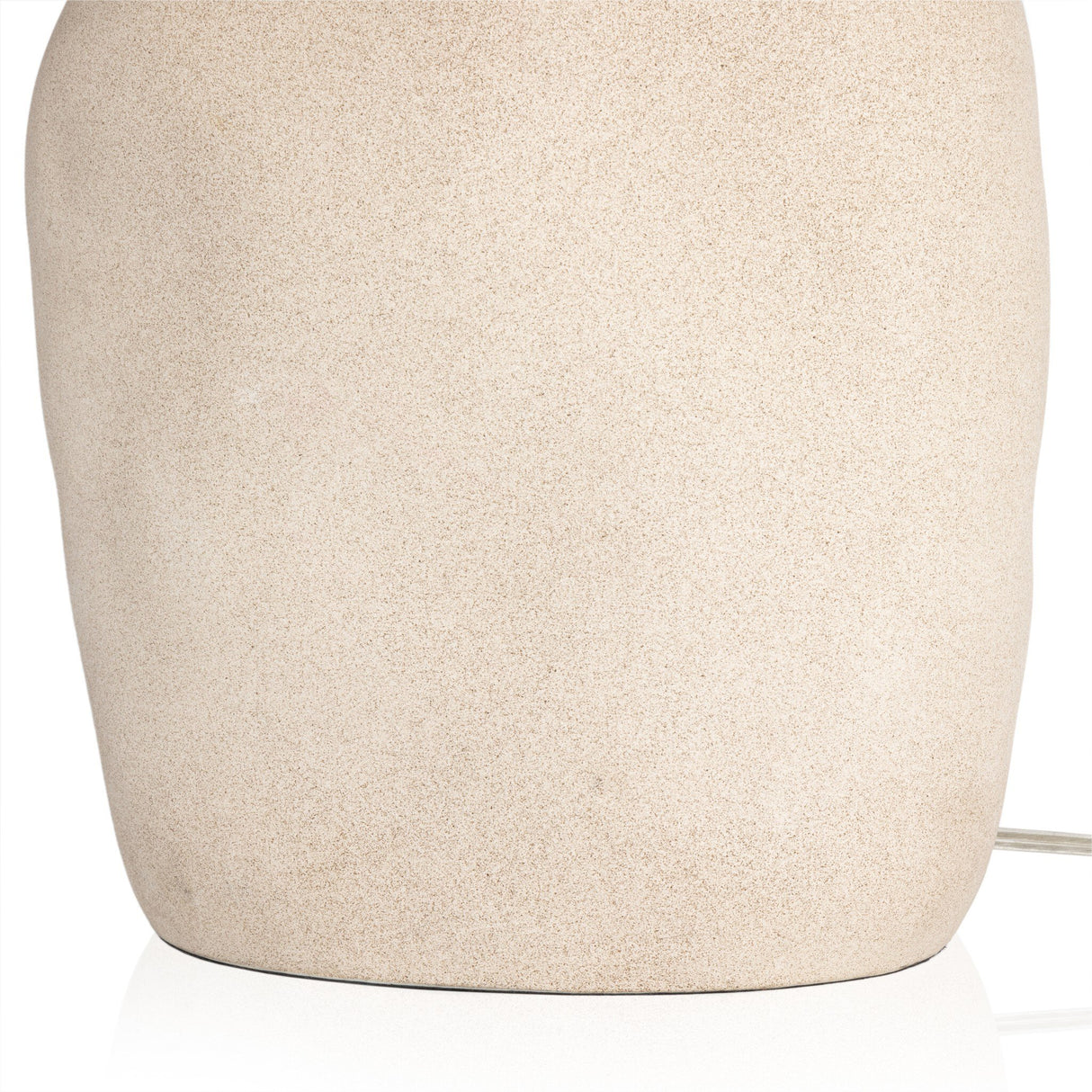 Cobb Table Lamp in Sand Porcelain from Four Hands - Luna Furniture
