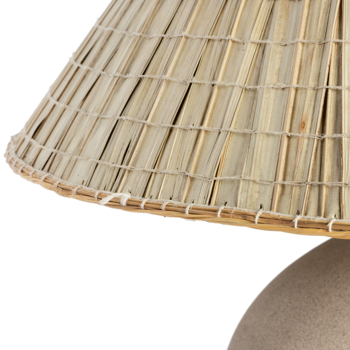 Cobb Table Lamp in Sand Porcelain from Four Hands - Luna Furniture