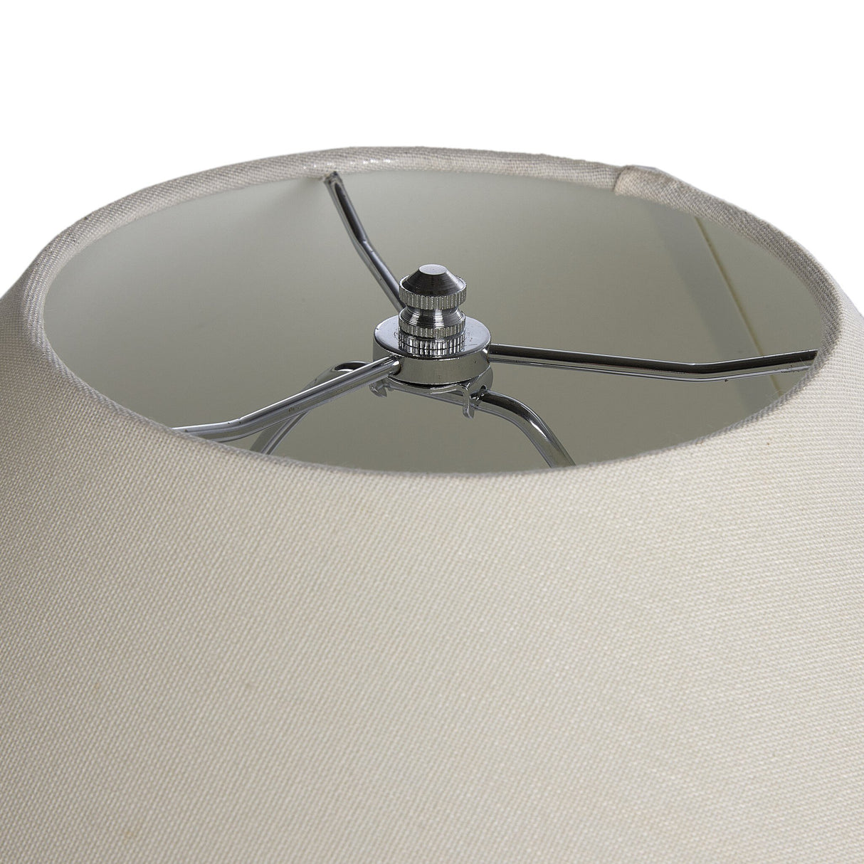 Cobb Table Lamp in Antique White Ceramic from Four Hands - Luna Furniture