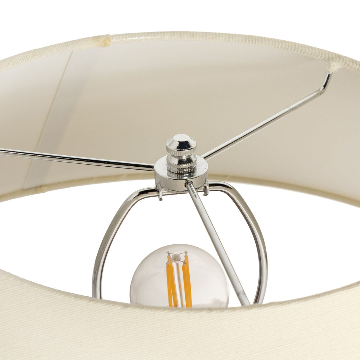 Honus Table Lamp in Dark Sand Porcelain Ceramic from Four Hands - Luna Furniture