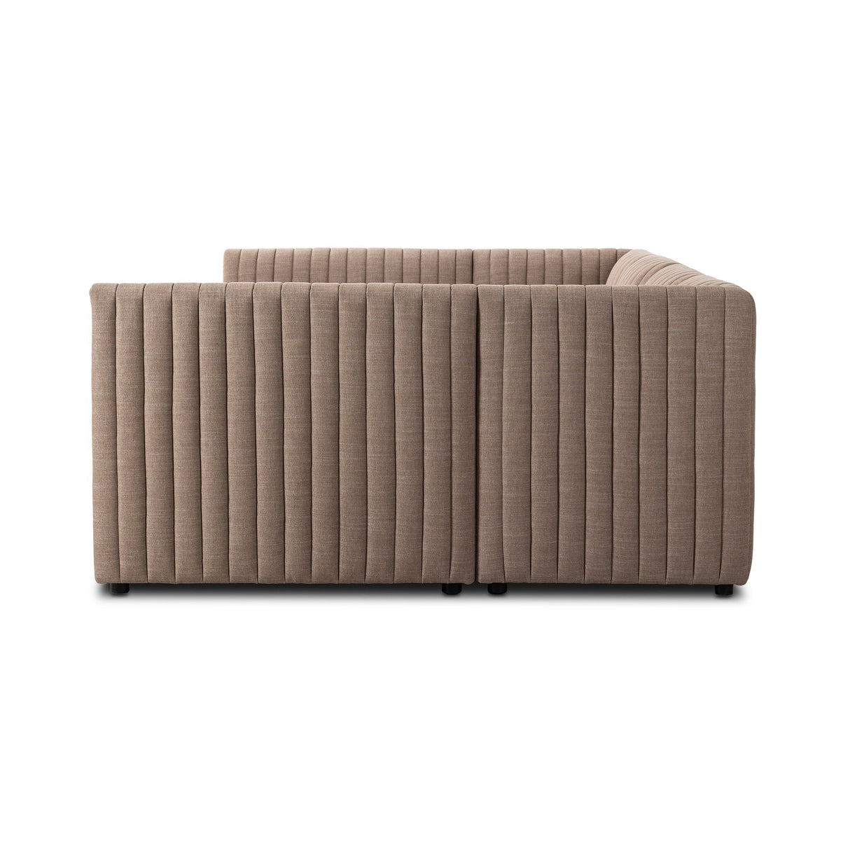Augustine Dining Banquette, U Shape in Crypton Nomad Taupe from Four Hands - Luna Furniture