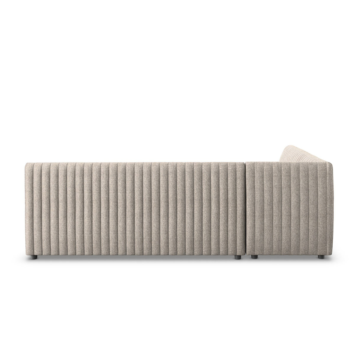 Augustine Dining Banquette, L-Shape in Orly Natural from Four Hands - Luna Furniture