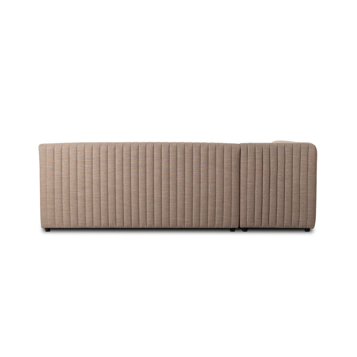 Augustine Dining Banquette, L-Shape in Crypton Nomad Taupe from Four Hands - Luna Furniture