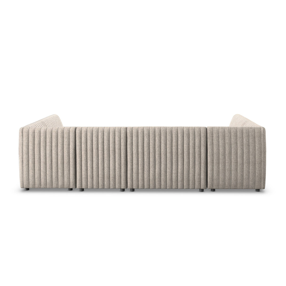Augustine Dining Banquette, U Shape in Orly Natural from Four Hands - Luna Furniture