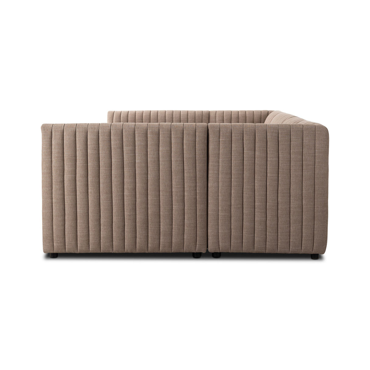 Augustine Dining Banquette, U Shape in Crypton Nomad Taupe from Four Hands - Luna Furniture