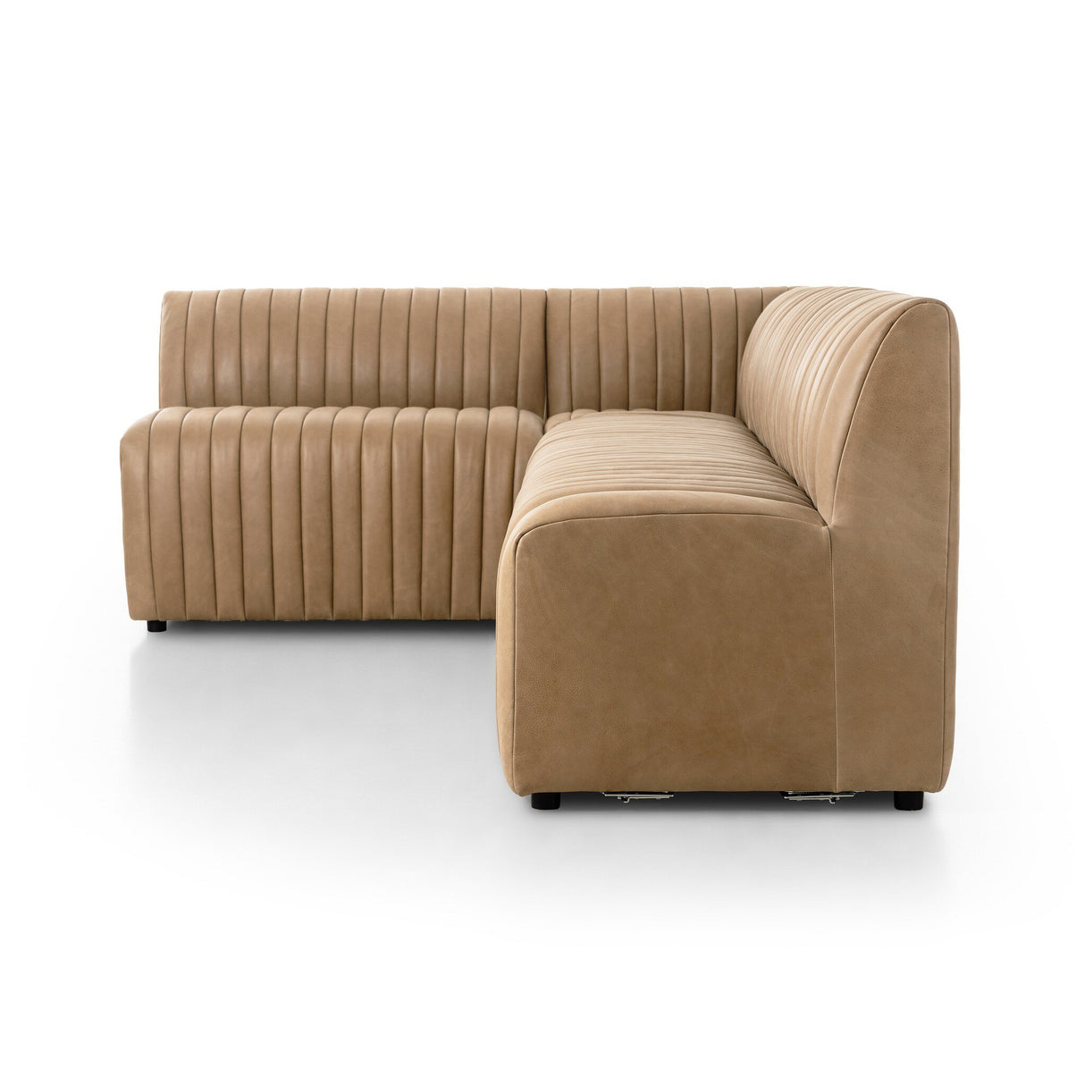 Augustine Dining Banquette, L-Shape in Palermo Drift from Four Hands - Luna Furniture