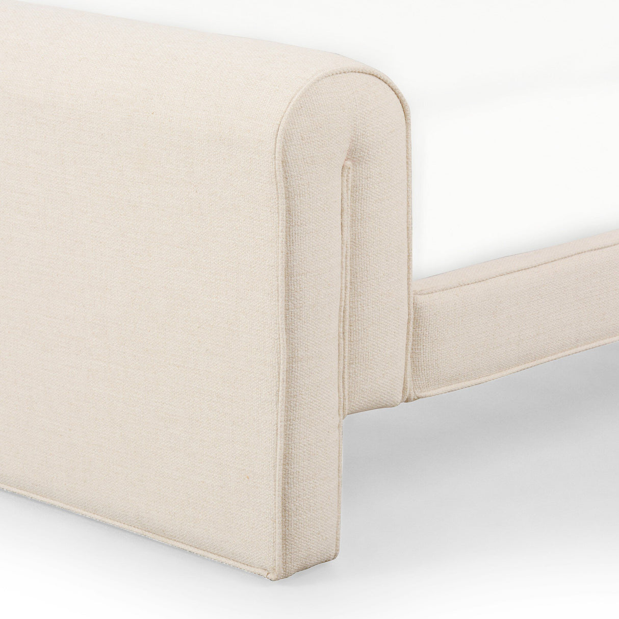Mitchell Bed in Thames Cream from Four Hands - Luna Furniture