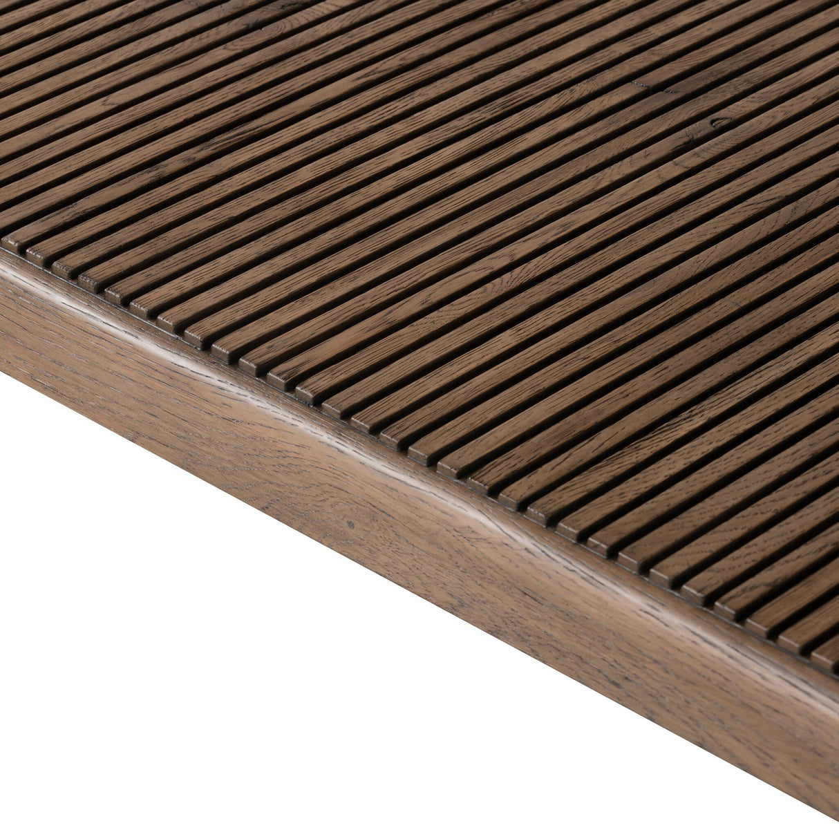 Leo Console Table in Rustic Grey from Four Hands - Luna Furniture