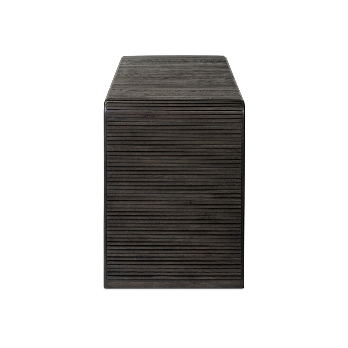 Leo Console Table in Smoked Black from Four Hands - Luna Furniture