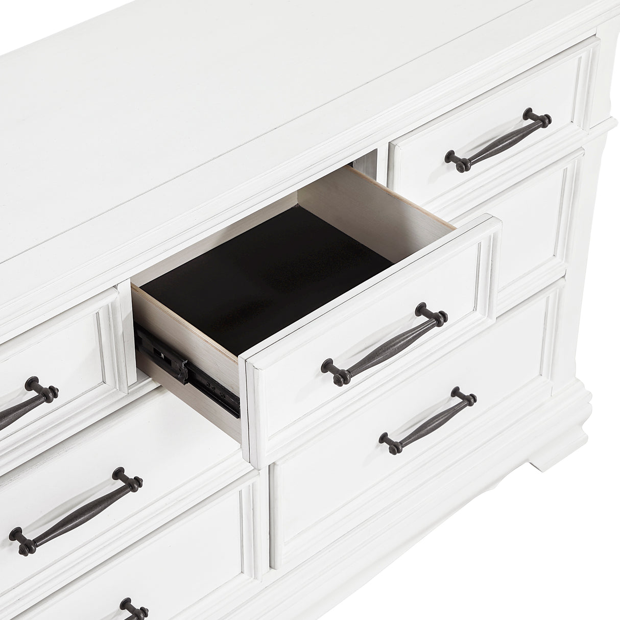 York White Panel Bedroom Set from Homelegance - Luna Furniture