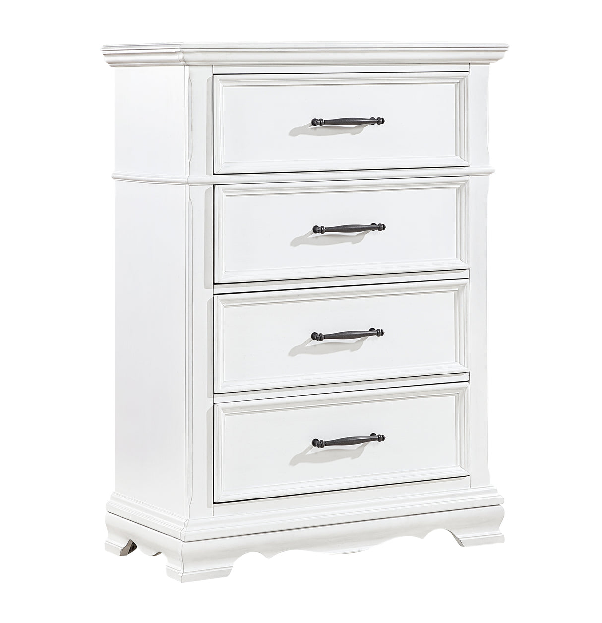 York White Panel Bedroom Set from Homelegance - Luna Furniture