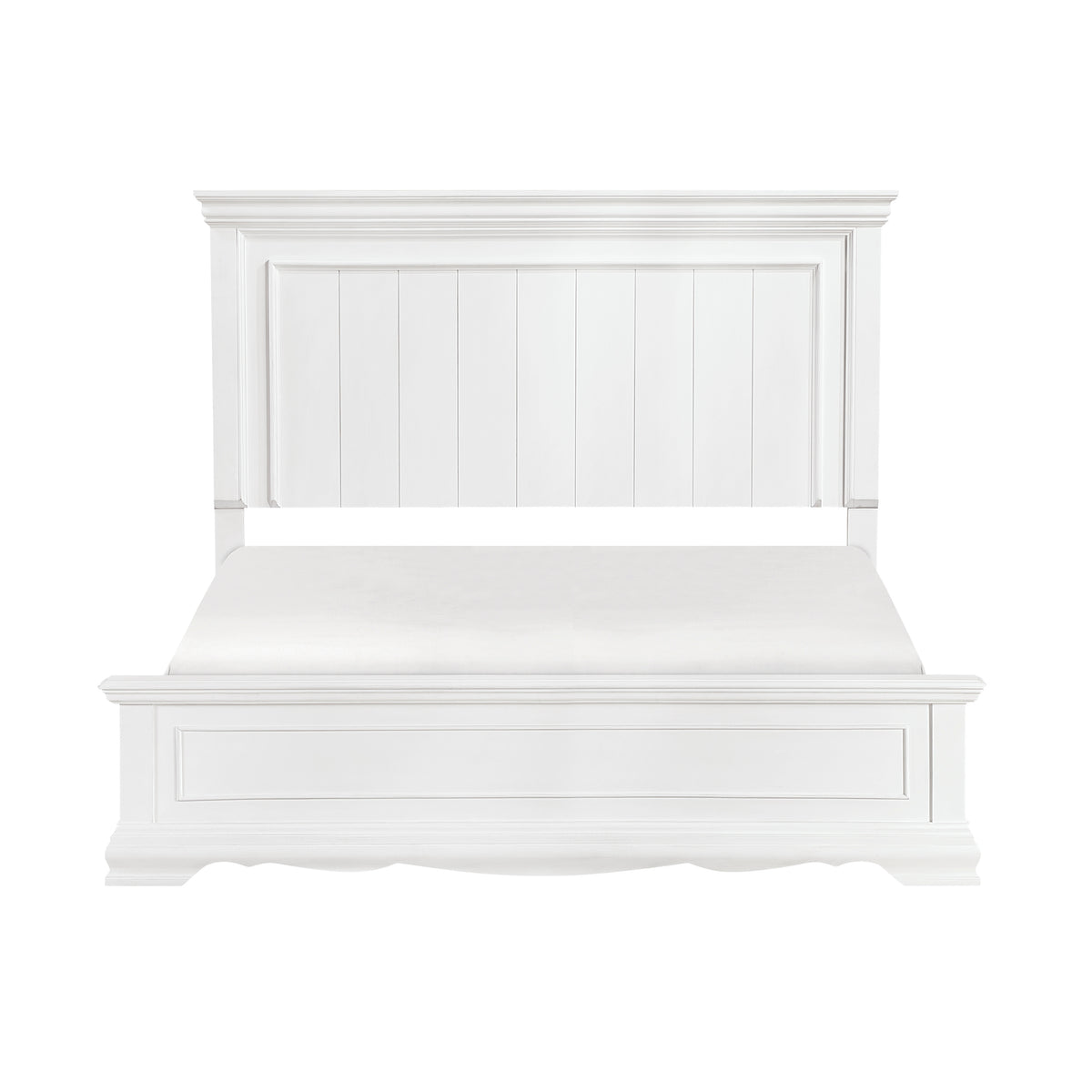 York White Panel Bedroom Set from Homelegance - Luna Furniture