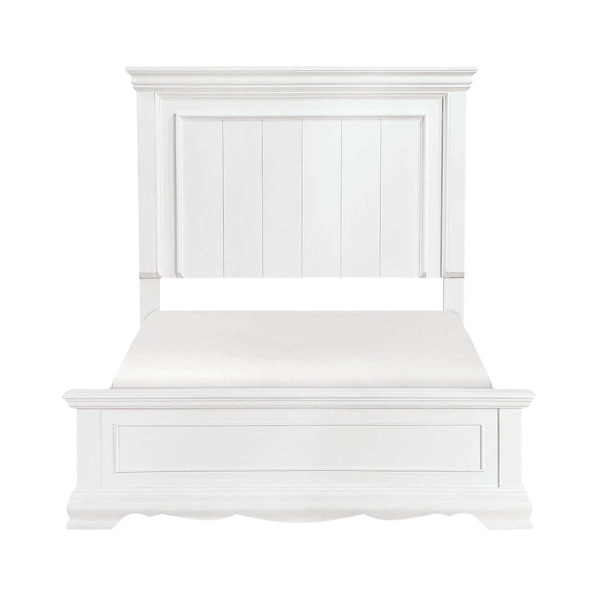 York White Full Bed from Homelegance - Luna Furniture