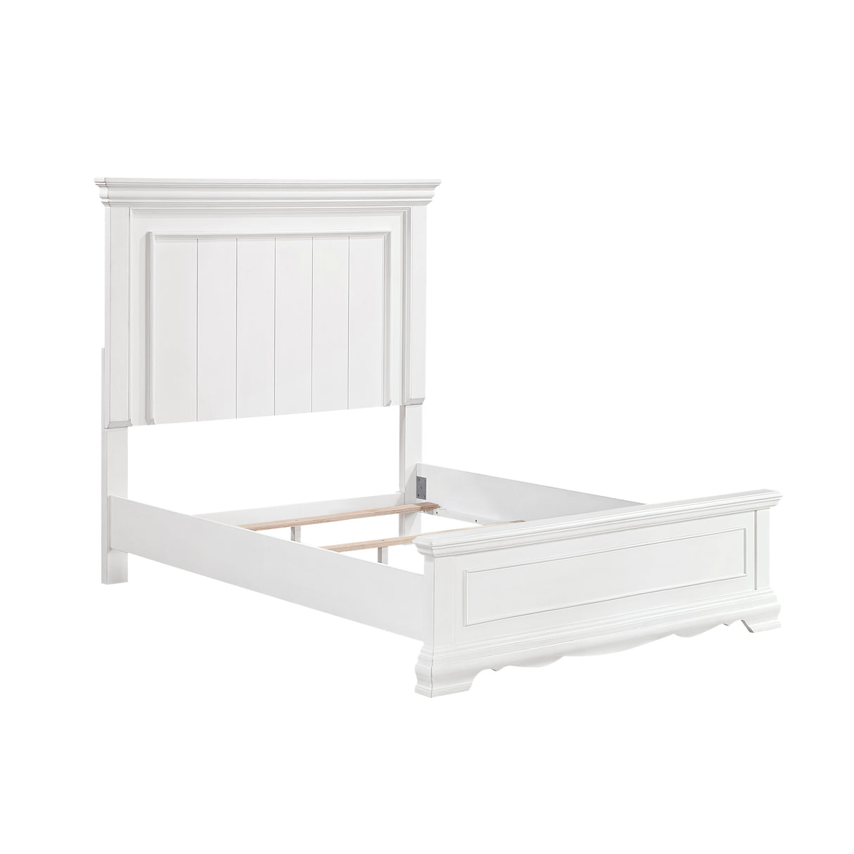 York White Full Bed from Homelegance - Luna Furniture