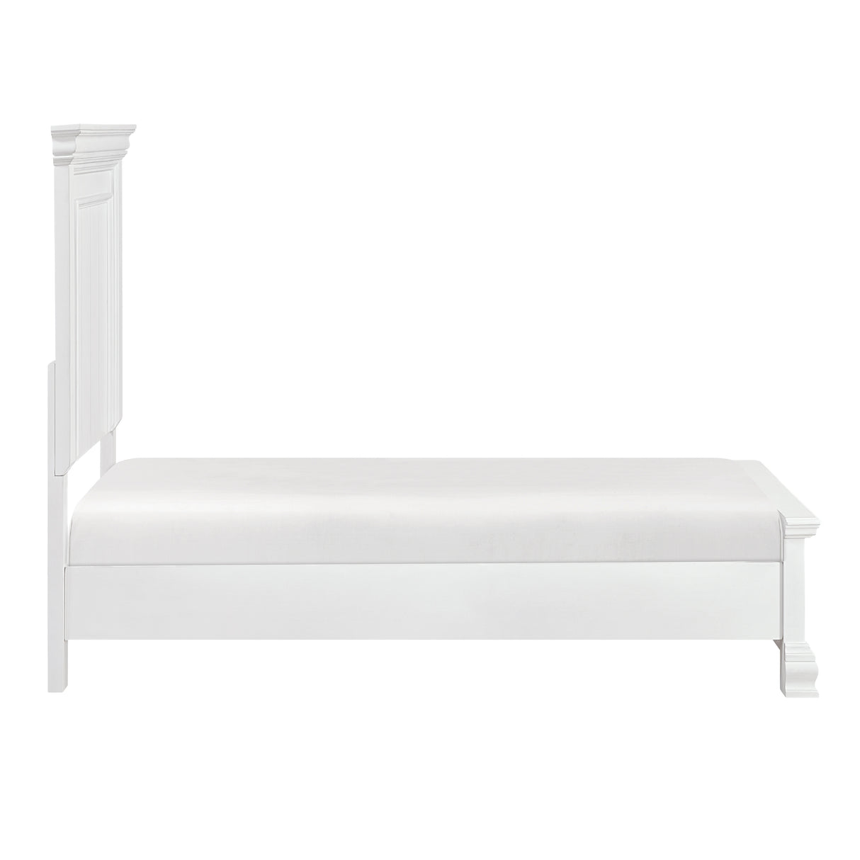York White Twin Bed from Homelegance - Luna Furniture